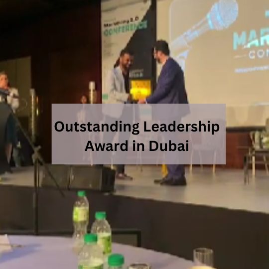 outstanding leadership award in dubai